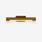 Apollo Brass Wall Sconce – Modern Minimalist LED Wall Light for Bedroom & Living Room