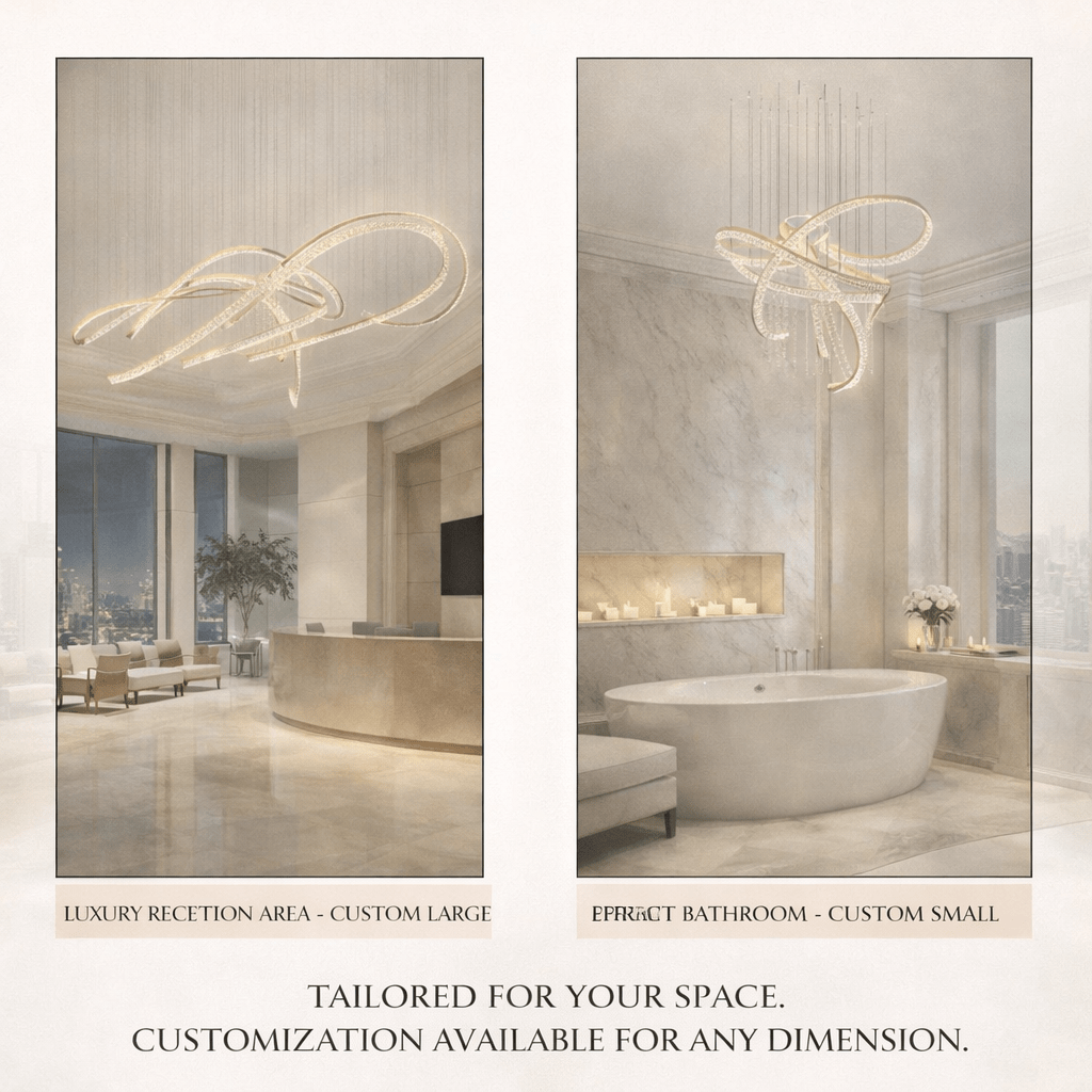 Inspiral Customizable Crystal Chandelier for Modern Interiors