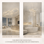 Inspiral Customizable Crystal Chandelier for Modern Interiors