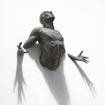 Dynamic Human Sculpture Collection – Contemporary Figurative Lighting Art