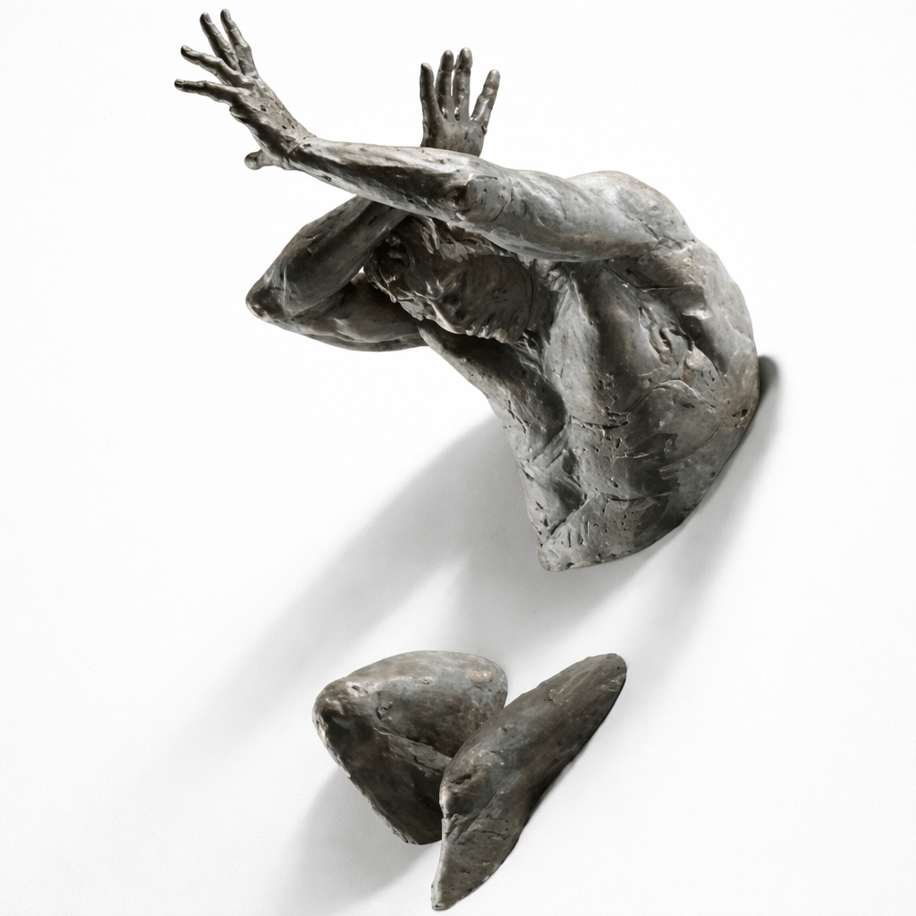 Dynamic Human Sculpture Collection – Contemporary Figurative Lighting Art