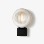 Lumen Rift Alabaster Wall Sconce – Modern LED Wall Light for Bedroom & Living Room