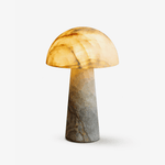 Aurora Jade Table Lamp – Sculptural Natural Stone LED Accent Light