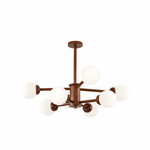 Kozan Wooden Chandelier – Sculptural Modern Pendant Light for Dining Room and Living Room