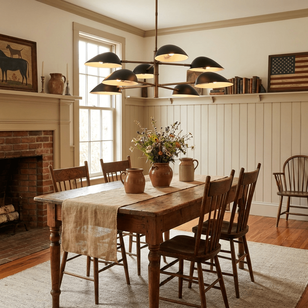 Vespera Brass Chandelier – Modern Statement Lighting for Dining & Living Spaces