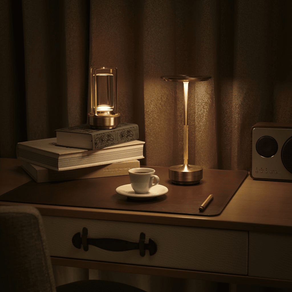 Lorin Cordless LED Table Lamp with Touch Dimming