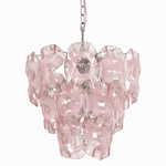 Frostelle Glass Chandelier – Hand-Cast Murano Style Pendant for Dining & Living Rooms