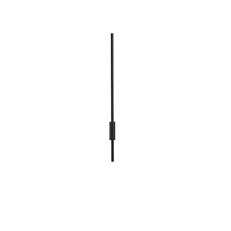 Rowan Linear LED Wall Sconce in Black, Modern Minimalist Architectural Lighting