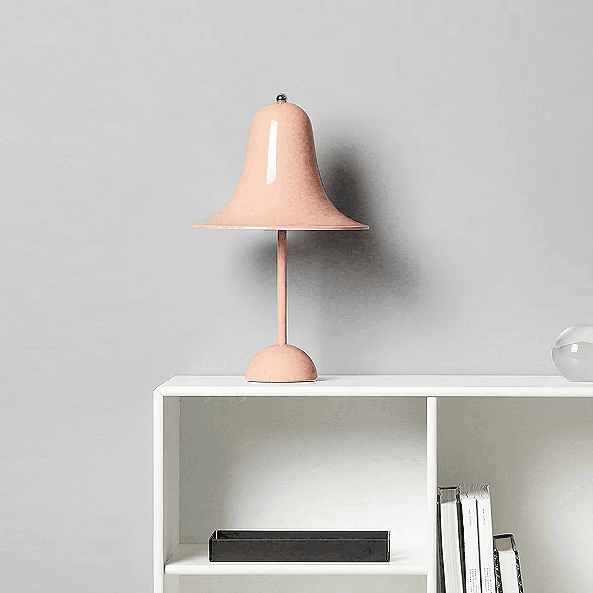 Pantop Bell Portable Table Lamp – Modern Metal LED Desk Lamp for Bedroom & Living Room