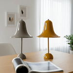 Pantop Bell Portable Table Lamp – Modern Metal LED Desk Lamp for Bedroom & Living Room