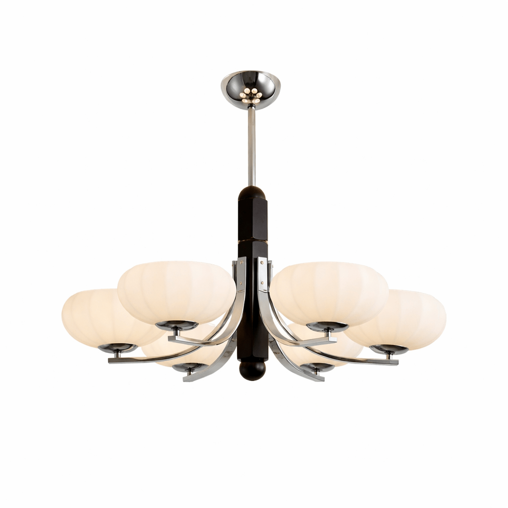 Eldric Modern Glass Chandelier for Dining Room and Living Room