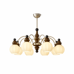 Marcellin Modern Glass Chandelier for Dining Room and Living Room