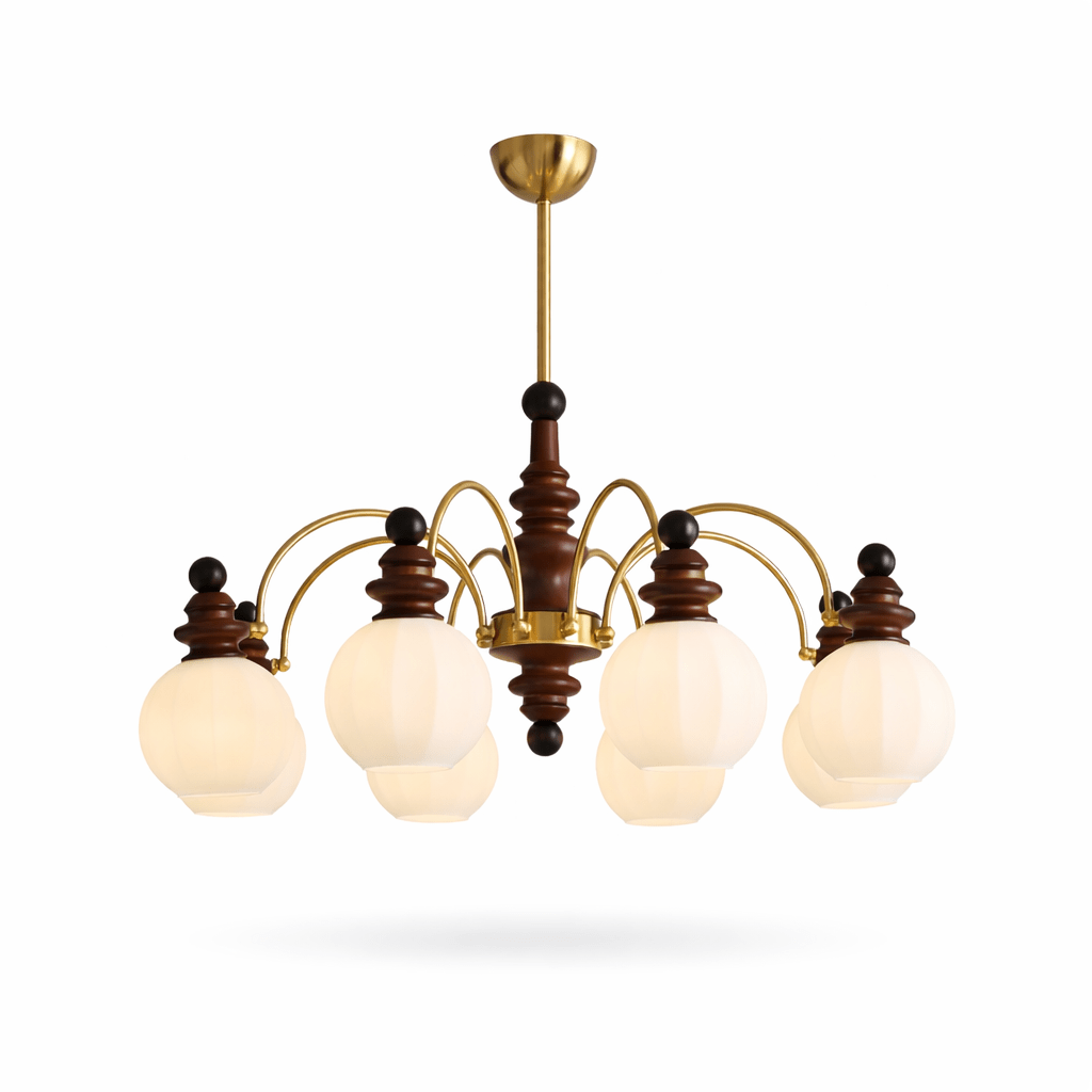Marcellin Modern Glass Chandelier for Dining Room and Living Room