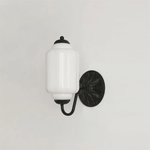 Elliot Glass Wall Sconce in Brass for Modern Interiors