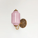 Elliot Glass Wall Sconce in Brass for Modern Interiors