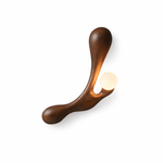 Liora Drift Wood Wall Sconce | Sculptural Solid Wood Wall Light