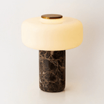 Maris Rechargeable Marble Table Lamp – Cordless LED Accent Light
