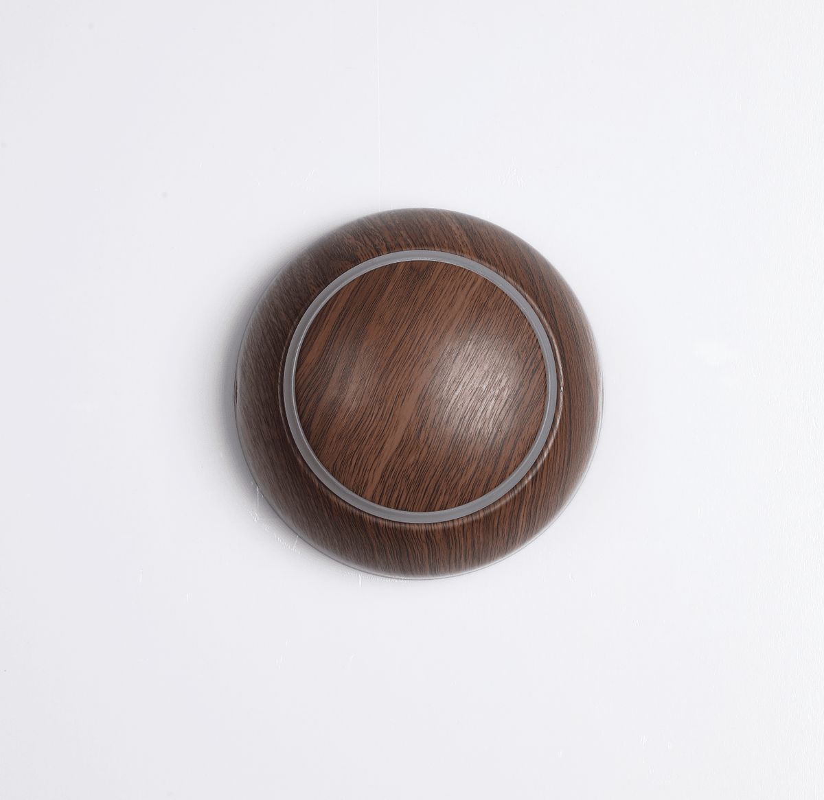 Walden Orbit Wall Sconce with Wood Grain Finish