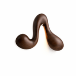 Sera Flow Wood Wall Light – Sculptural LED Sconce for Modern Interiors