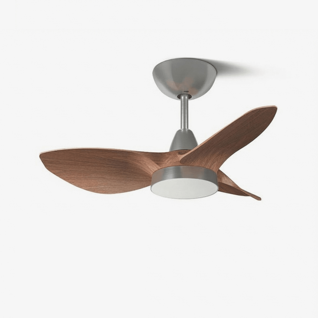 Mistral Aerodynamic Ceiling Fan with Integrated LED Light