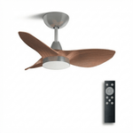 Mistral Aerodynamic Ceiling Fan with Integrated LED Light