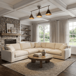 Axiom Directional Ceiling Lamp with Wooden Shades