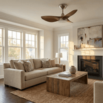 Mistral Aerodynamic Ceiling Fan with Integrated LED Light