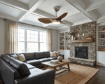 Mistral Aerodynamic Ceiling Fan with Integrated LED Light