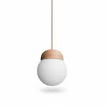 Elowen Fluted Opal Pendant Light – Modern Nordic Designer Hanging Lamp