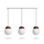 Elowen Fluted Opal Pendant Light – Modern Nordic Designer Hanging Lamp