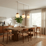 Elowen Fluted Opal Pendant Light – Modern Nordic Designer Hanging Lamp