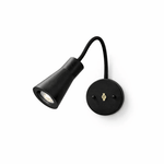 Arlo Sculpted Wood Wall Sconce – Modern Minimalist Bedside Lighting