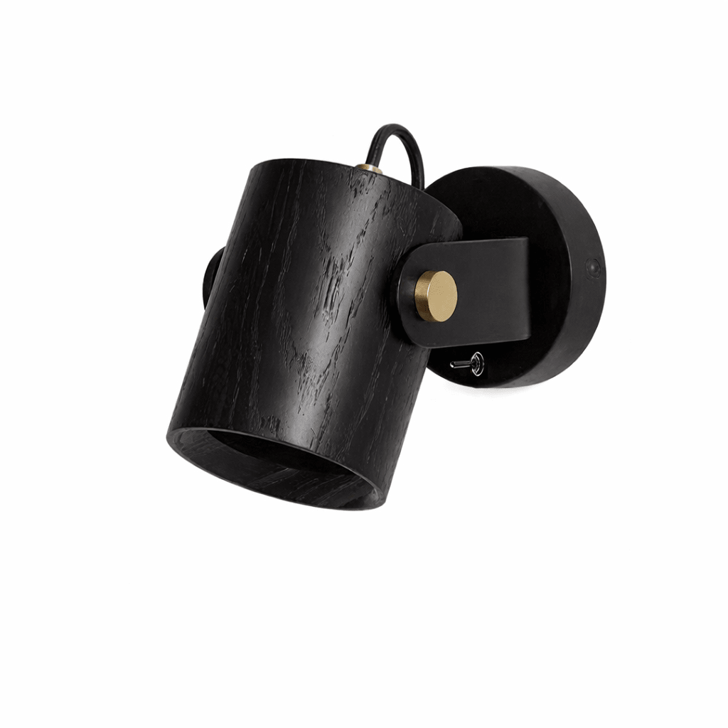 Brinka Wood Wall Spotlight – Scandinavian Adjustable Wall Sconce