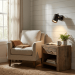 Brinka Wood Wall Spotlight – Scandinavian Adjustable Wall Sconce