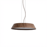 Varen Wood Pendant Light – Modern Scandinavian LED Hanging Lamp for Dining Room and Kitchen Island