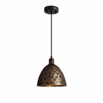 Dravik Hammered Brass Pendant Light Collection – Artisan Metal Pendants for Modern Interiors