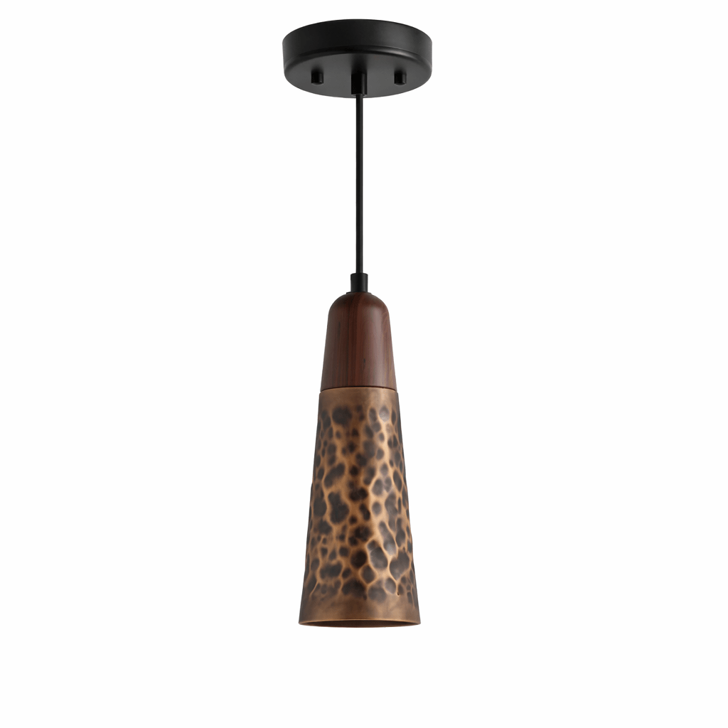 Dravik Hammered Brass Pendant Light Collection – Artisan Metal Pendants for Modern Interiors