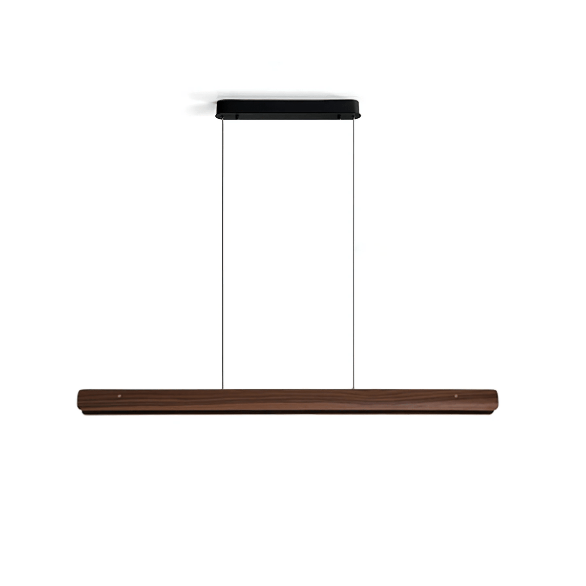 Lignar Beam Pendant Light – Modern Wood LED Linear Pendant Lamp