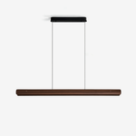 Lignar Beam Pendant Light – Modern Wood LED Linear Pendant Lamp