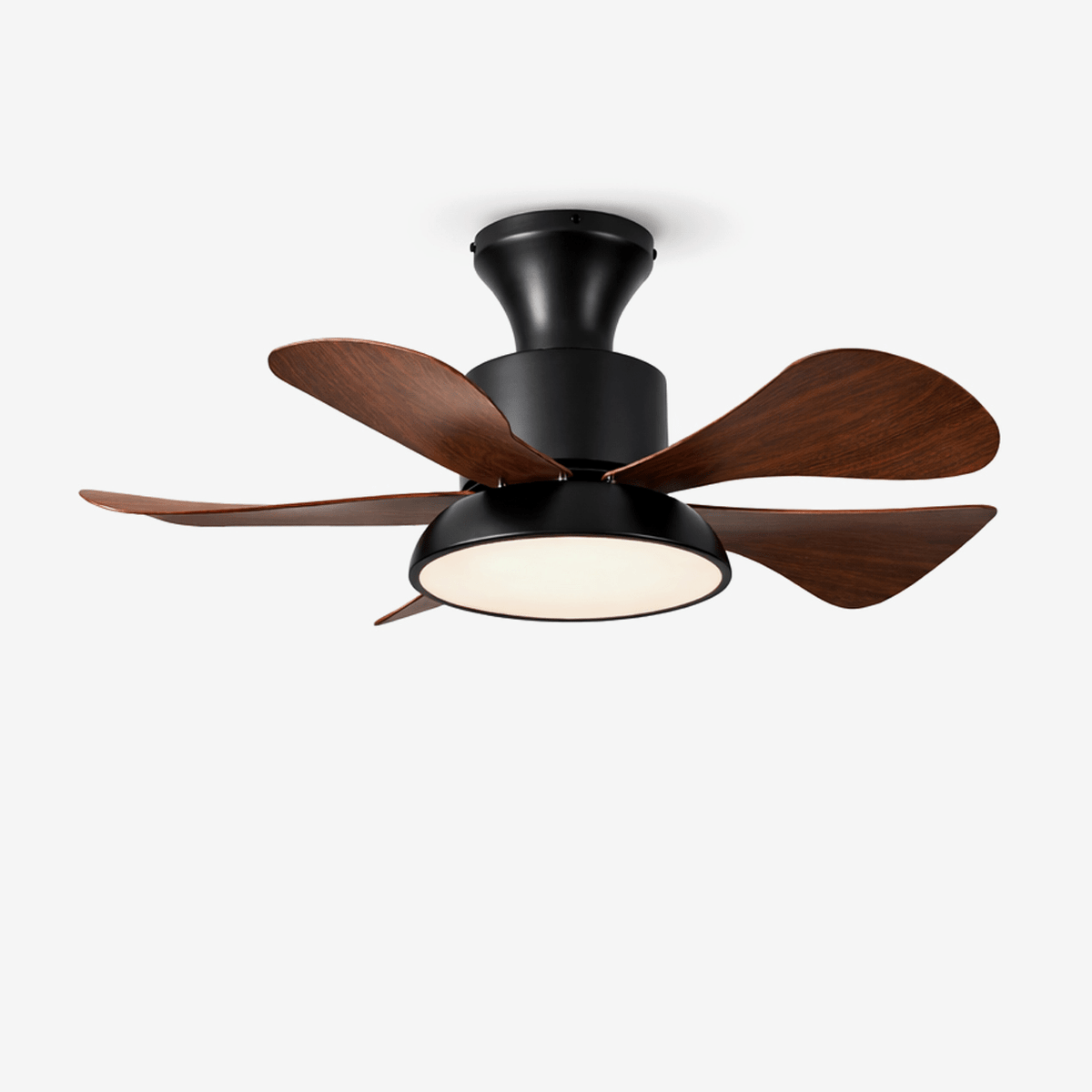 Velmora Ceiling Fan Light with LED, Modern Flush Mount for Living Spaces