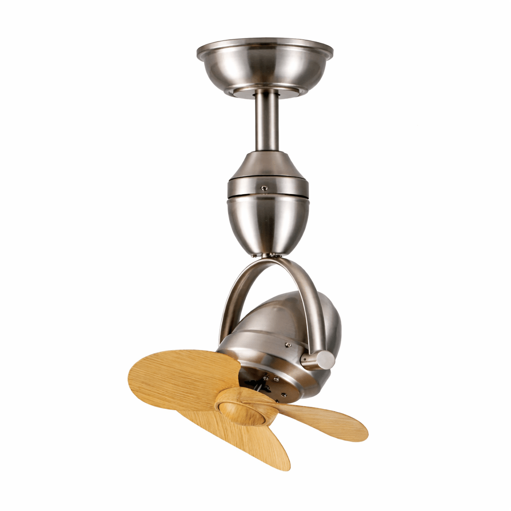 Aerion Pivot Ceiling Fan with Sculpted Wood Blades