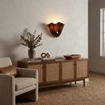 Petalia Sculptural Glass Wall Sconce | Modern Organic Lighting