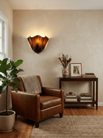 Petalia Sculptural Glass Wall Sconce | Modern Organic Lighting