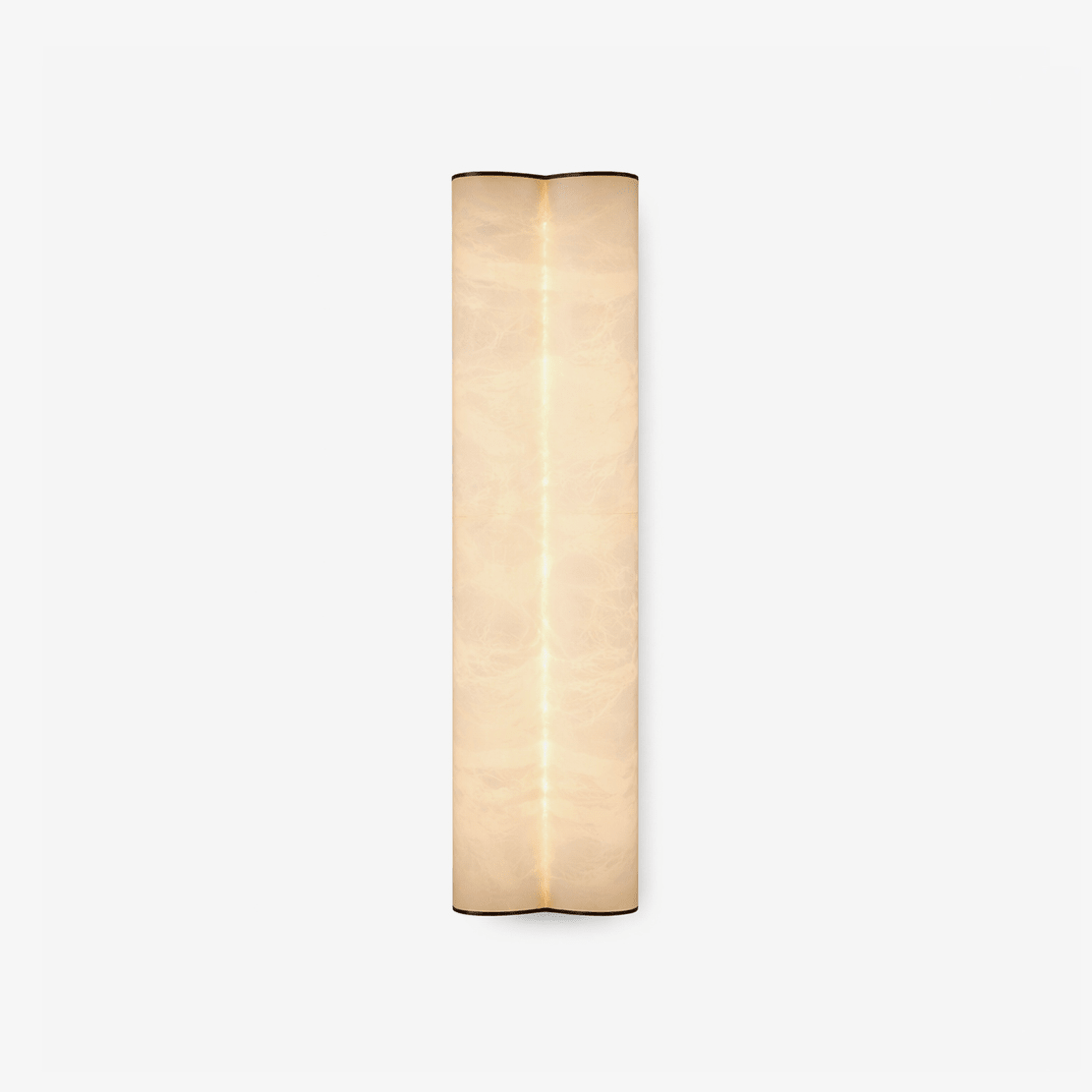 Elaris Alabaster Column Wall Sconce — Modern LED Wall Light