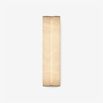 Elaris Alabaster Column Wall Sconce — Modern LED Wall Light