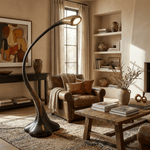 Aurelia Flow Sculptural Floor Lamp with Integrated LED