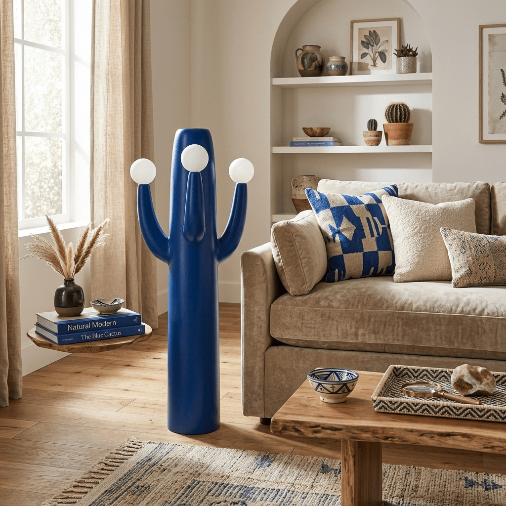 Cactus Luma Totem Floor Lamp – Sculptural Modern Lighting