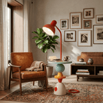 Playform Color Block Floor Lamp – Sculptural Metal LED Floor Light