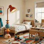 Playform Color Block Floor Lamp – Sculptural Metal LED Floor Light