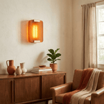 Verella Cast Resin Wall Sconce – Modern Artisan LED Wall Light